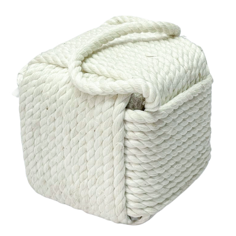 Cotton Square Door Stop 13x13cm