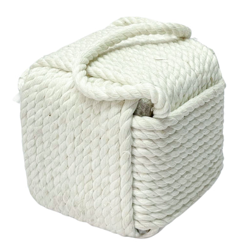 Cotton Square Door Stop 13x13cm