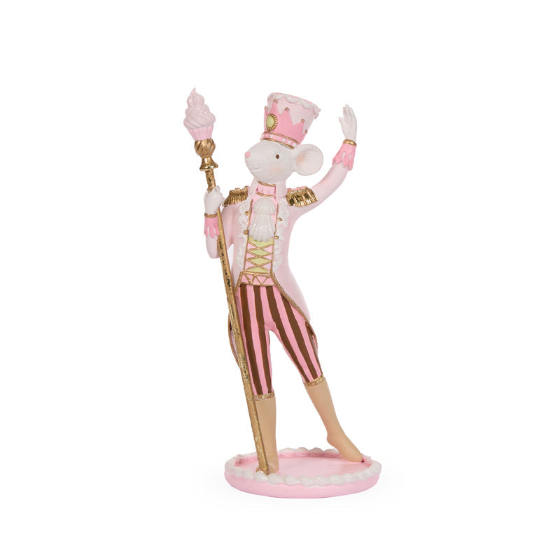 Patisserie mouse nutcracker Christmas decorative figure