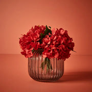 Hydrangea Bouquet Red 25cml