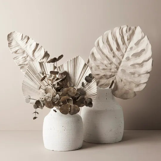 Monstera Leaf Ivory 92cml