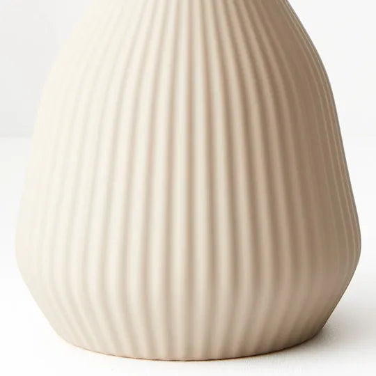 Vase Taza Sand 20cmh x 17cmd