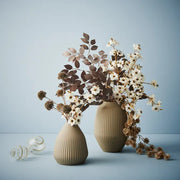 Vase Taza Sand 20cmh x 17cmd – thumbnail