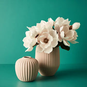 Vase Taza Sand 20cmh x 15cmd – thumbnail