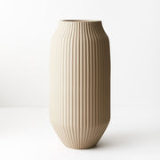 Vase Taza Sand 43cmh x 21cmd – thumbnail
