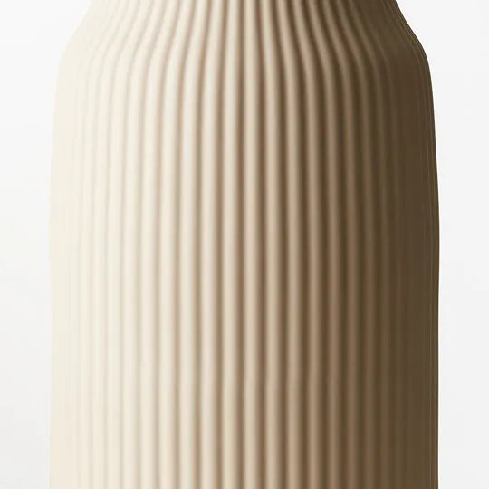 Vase Taza Sand 43cmh x 21cmd