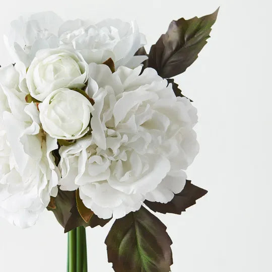 Peony Bouquet Winter White 35cml