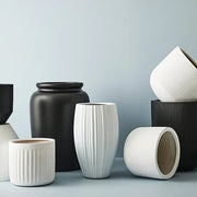 Pot Linear (set/2) White – thumbnail