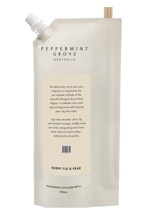 Peppermint Grove Vanilla Caramel diffuser refill 350ml