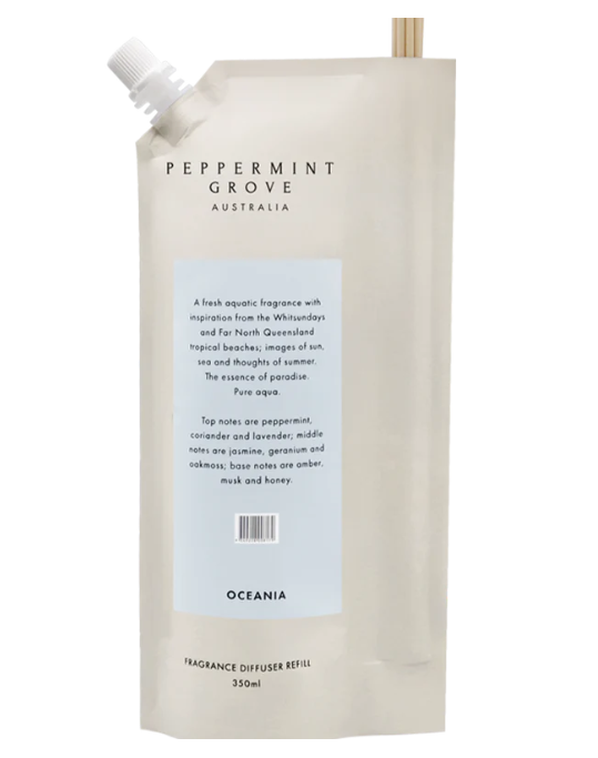 Peppermint Grove Vanilla Caramel diffuser refill 350ml