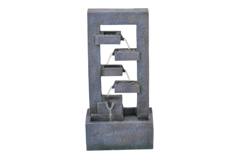 48cm charcoal grey water fountain