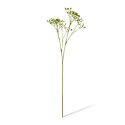 Artificial green gypsophila spray 74cm – thumbnail