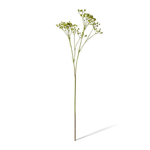 Artificial green gypsophila spray 74cm