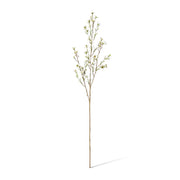 Artificial white wax flower spray 79cm – thumbnail