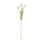 Artificial pink blushing bride flower spray 56cm – thumbnail
