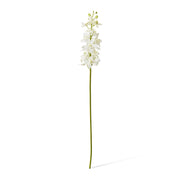 Artificial white vanda orchid stem 69cm – thumbnail