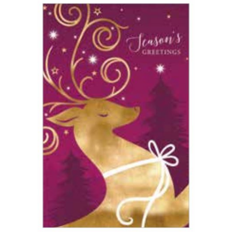 Ronis FSC Mix Boxed Card Salvo Luxe Deer 10pk