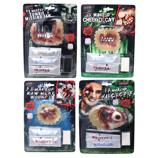 Ronis FX Make Up Zombie Set 2 Asstd