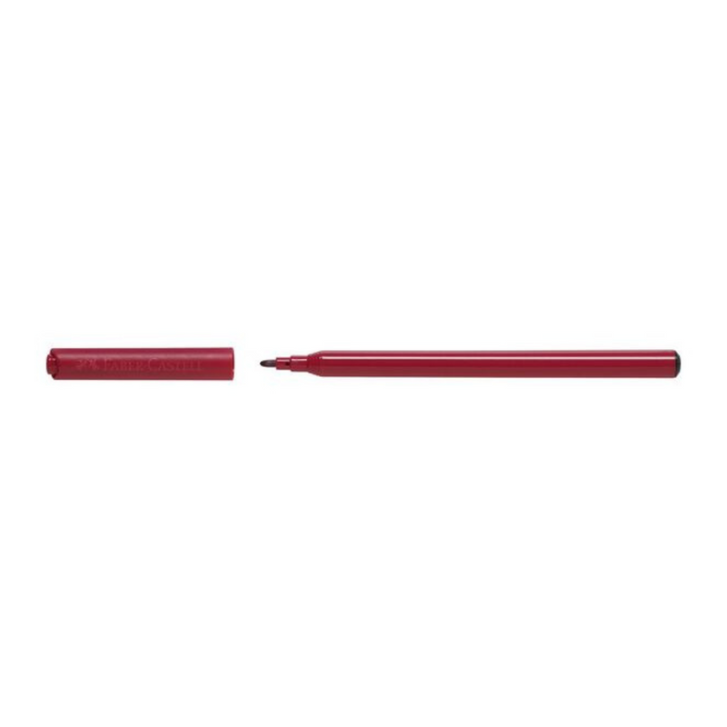 Faber-Castell Castle Felt-Tip Colour Markers assorted 12pk – colourful felt-tip markers for drawing and colouring