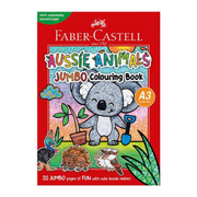 Faber-Castell Colouring Book A3 20pg – large A3 colouring book for kids creative activities – thumbnail