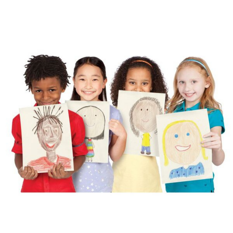 Faber-Castell World Colours Pencils 22 pack – coloured pencils with 12 classic colours and 10 skin tone shades