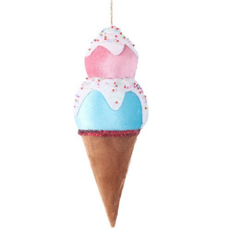 Ronis Fairy Floss Ice Cream Cone 7x22cm