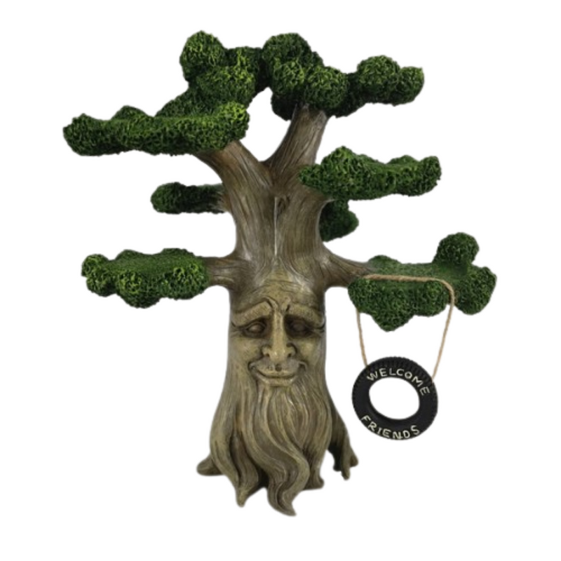 Ronis Fairy Garden Tree Stand With Tyre Swing 26cm