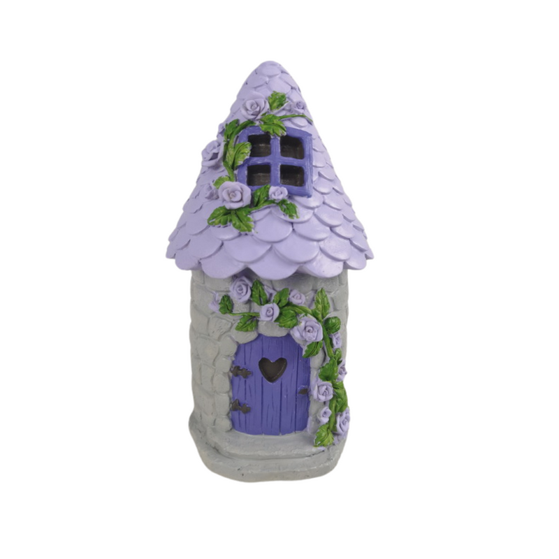 Ronis Fairy Garden Floral House 15cm Assorted