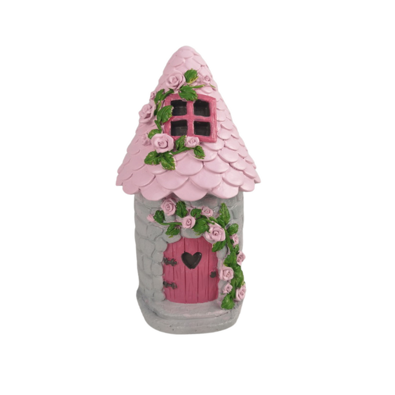 Ronis Fairy Garden Floral House 15cm Assorted