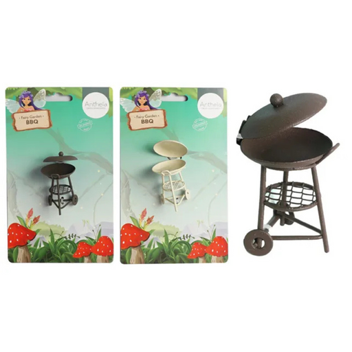Ronis Fairy Garden Metal BBQ Assorted