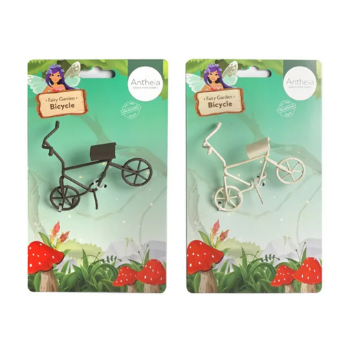 Ronis Fairy Garden Metal Bicycle Assorted