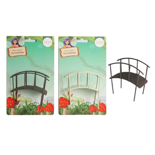 Ronis Fairy Garden Metal Curved Bridge Assorted