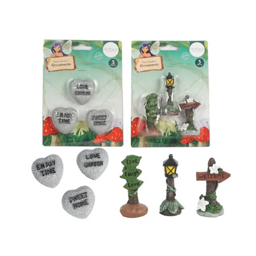 Ronis Fairy Garden Ornaments Ver3 Assorted