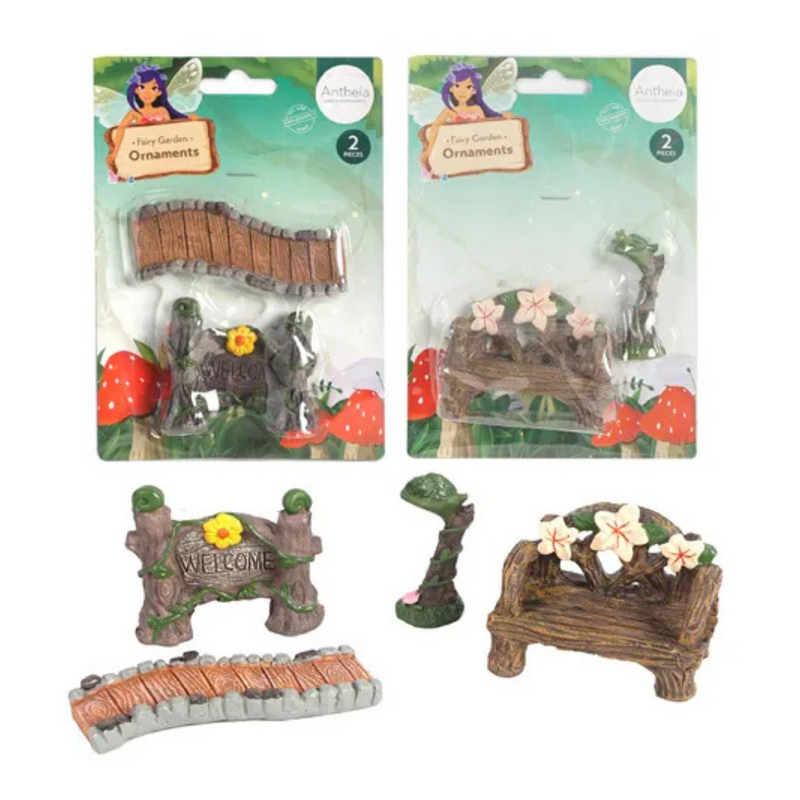 Ronis Fairy Garden Ornaments Ver6 Assorted