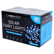 Ronis Fairy Light Solar 200 LED 13.5m Total Length Blue 2 Functions – thumbnail
