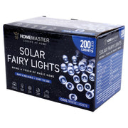 Ronis Fairy Light Solar 200 LED 13.5m Total Length Cool White 2 Functions – thumbnail