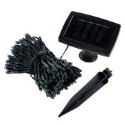 Ronis Fairy Light Solar 200 LED 13.5m Total Length Cool White 2 Functions – thumbnail