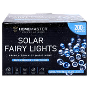 Ronis Fairy Light Solar 200 LED 13.5m Total Length Cool White and Blue 2 Functions – thumbnail