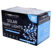 Ronis Fairy Light Solar 200 LED 13.5m Total Length Cool White and Blue 2 Functions – thumbnail