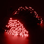 Ronis Fairy Light Solar 200 LED 13.5m Total Length Red 2 Functions – thumbnail