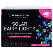 Ronis Fairy Light Solar 400 LED 25.5m Total Length Multi Colour 2 Functions – thumbnail