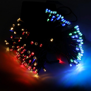 Ronis Fairy Light Solar 400 LED 25.5m Total Length Multi Colour 2 Functions – thumbnail