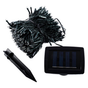 Ronis Fairy Light Solar 400 LED 25.5m Total Length Multi Colour 2 Functions – thumbnail