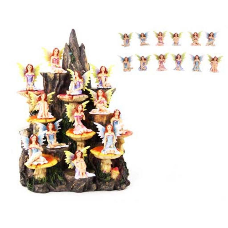 Ronis Fairy On Mountain Display 5cm Assorted