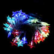 Ronis Fairy String Light Battery Operated Ornament Star 35 LED 430cm Multi Colour