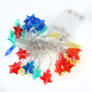 Ronis Fairy String Light Battery Operated Ornament Star 35 LED 430cm Multi Colour