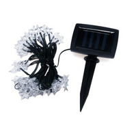 Ronis Fairy String Light Solar Star 50 LED 650cm Cool White – thumbnail