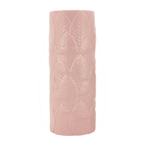 Ronis Falling Leaf Vase 13x40cm Pink