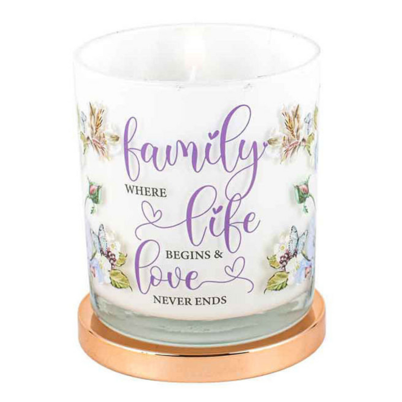 Ronis Family Candle Vanilla 45hr Burn Time 9x8cm