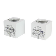 Ronis Family Inspiration Tealight Holder 8cm Assorted